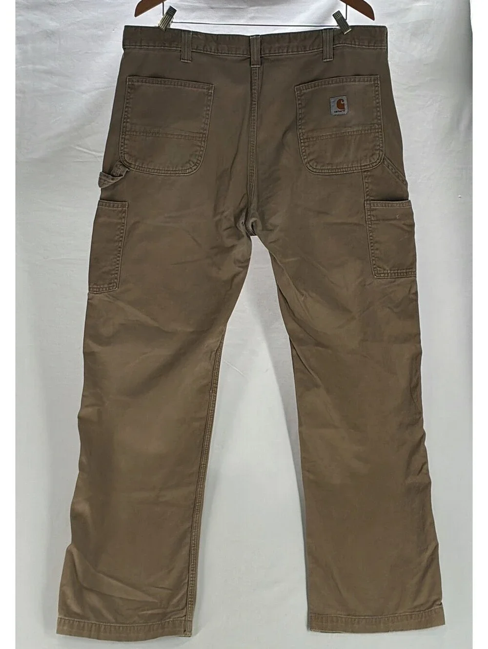 2010s Carhartt Carpenter Pants Faded Distressed Workwear